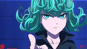 Tatsumaki Tempts a Brave Hero in a Fiery Hentai Tryst