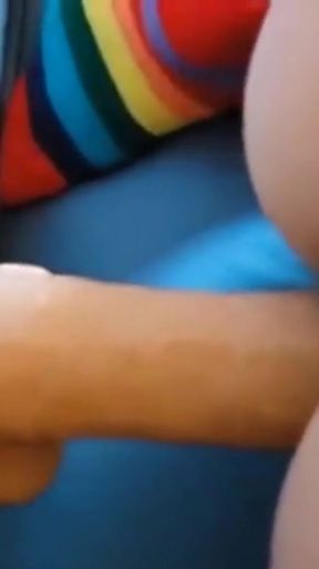 Spectacular moment from &quot;My first video ever, me masturbating with a huge bwc&quot;