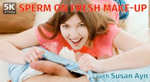 Susan Ayn In Sperm On Fresh Make-up