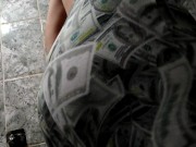 Sexy Latino Bubble Butt Sissy using Spandex Underwear