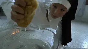 Group of horny nuns humiliate shy inexperienced girl