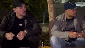 os mano da quebrada vao beber na praca e tudo acaba em uma boa foda