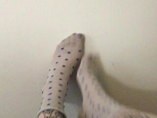 scratchy socks fetish ASMR