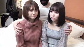 Asian slut angel creampied in a slutty threesome