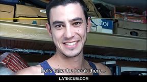 Three Amateur Gay Latino Guys Meet Suck Fuck For Cash