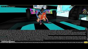 Starfire Battles Nightwing In Steamy 3D Anime Adventure