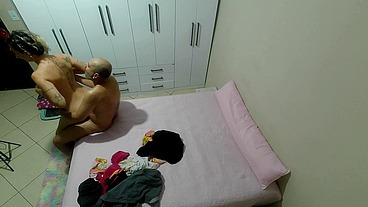 I put a camera in my room to see what my step daughter and her stepfather do when I'm not there.