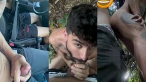 passivo puto levou muleke pro mato para ganhar pica