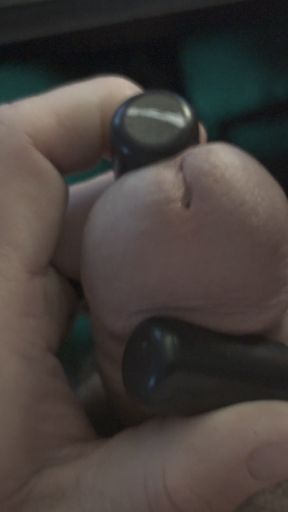 Teasing My Pre-cum Out