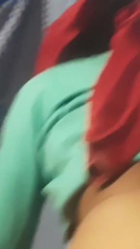 Emotional moment from &quot;Stepbrother takes off stepsister&amp;#039;s jeans and t-shirt and fucks pussy as a mare&quot;