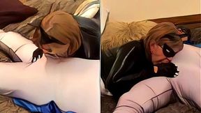 An Al Animated Adventure: Granny Catwoman Sucks Batman�s Cock