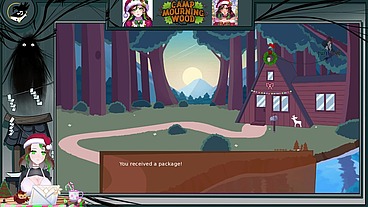 Camp Mourning Wood part 18 Fucking on a park bench