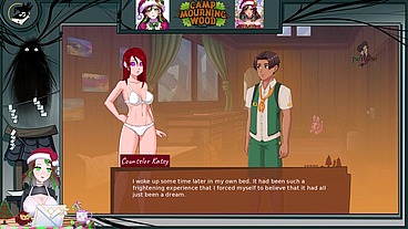 Camp Mourning Wood part 18 Fucking on a park bench
