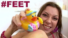 BANGBROS - Chayse Evans Squeeky Clean Foot Job!!!