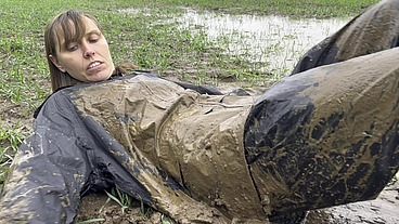 Muddy Fields, Rainsuit in the Rain (WAM, Wet and Messy)