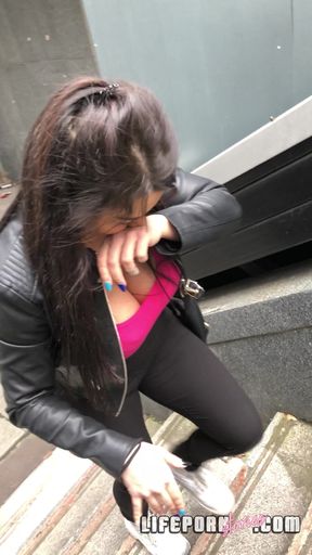 Life Porn Stories 9 - Part 2 Park Your Cock Between These Tits - Street Slut Style!