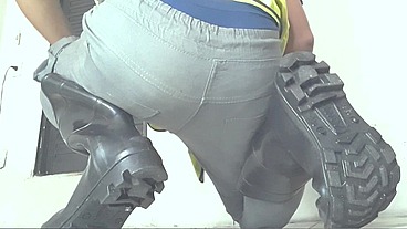 Cum Twice - Rubber Boots Fetish