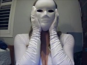 Masked Girl in White Pt2! You think you can unmask the girl in white!?