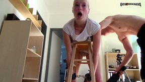 Shackled Girl And The Schoolpaddle - FACE 20---