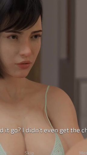 Emotional moment from &quot;Sweet conversation with step sister&quot;