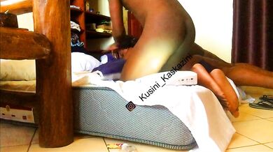 Early morning walk on the beach led to wetness and loud moaning...