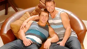 Marcus Mojo Kevin Crows Show Off Massive Erect cocks – Steamy Muscle Gay Action 18+
