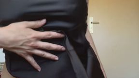 mini dress, tits, sucking toy, pussy destroyed, squirt