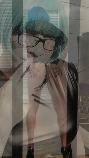 Sexy Sissy Slut Kandi Smoking & Sloppy Sucking