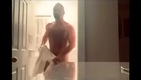 Steaming Muscle Display: Hairy Armpits Ripped Abs Turn On Gay Stud – XXXGayShower 18+