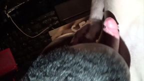 Sexy ebony bottom fucked by guillaumpe wayne for fun casting porn