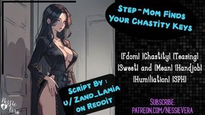 Stepmommy Finds Your Chastity Keys - Audio Roleplay