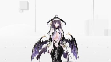 Thicc Elf VTuber Strips To Queencard Beats In MMD Hentai