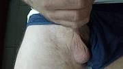 Sweaty quickie after workout_squirt_cum on my boxers