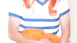 Nami becomes a femboy cockslut for berrys