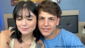 PAULO LOVES SUCK TONGUE - NEW TOP GOTIC GIRL AND PAULO - NEW MR MAY 2023 - FULL VERSION