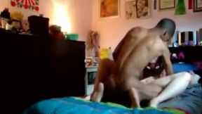 PAWG college chick blows my black cock before i fuck her doggystyle