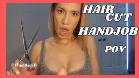 Haircut POV Handjob