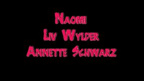 annette schwarz gangbang anal with naomi and liv