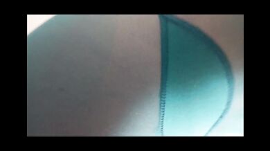 The neighbor caught me staring and fucked me between her thighs in nylon leggings