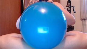 ultimate giant balloon bundle: heavy lung inflation & intense riding (2-part exclusive)