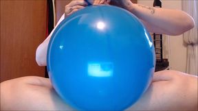 ultimate giant balloon bundle: heavy lung inflation & intense riding (2-part exclusive)