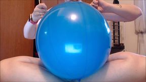 ultimate giant balloon bundle: heavy lung inflation & intense riding (2-part exclusive)