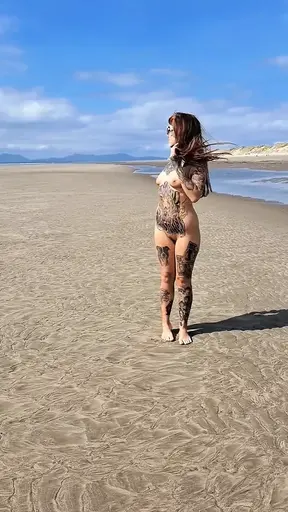 Pee on Beach