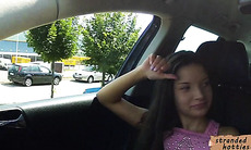 Perky tits teen Anita drilled in public