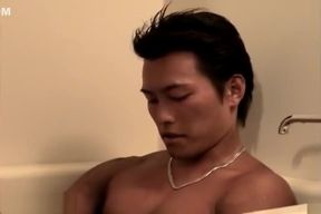 Hot Japanese Straight Gay for Pay by His Boss