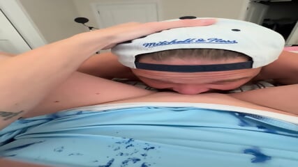 Nuclear orgasm on my face, random slut