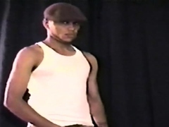 Old private homemade video with straight