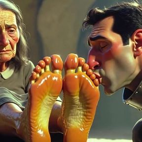 Man Devoted to Old Womens Feet in Asylum