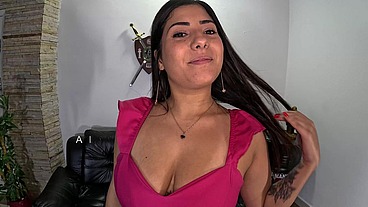 A novata vem conhecer a mansão e leva madeirada em Pov - Alice Gomes