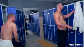 Denis Vega, Paco, and Caleb Roca Engage in Intense Gay Anal Fucking